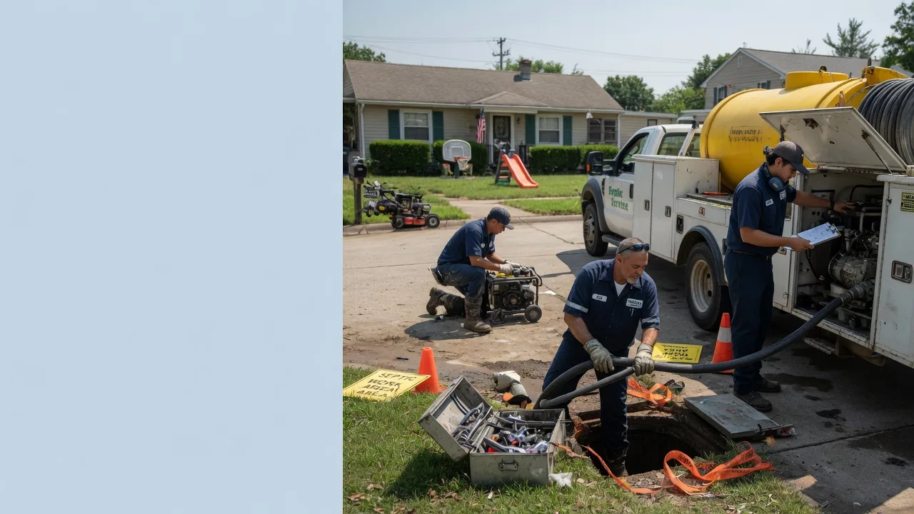 Septic Tank Pumping in South Rockwood, MI near me